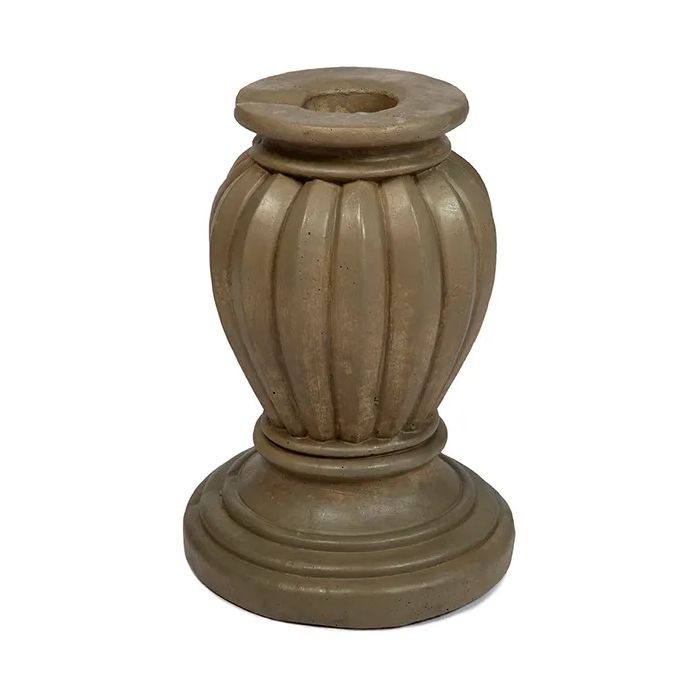 Fluted Gazing Ball Base