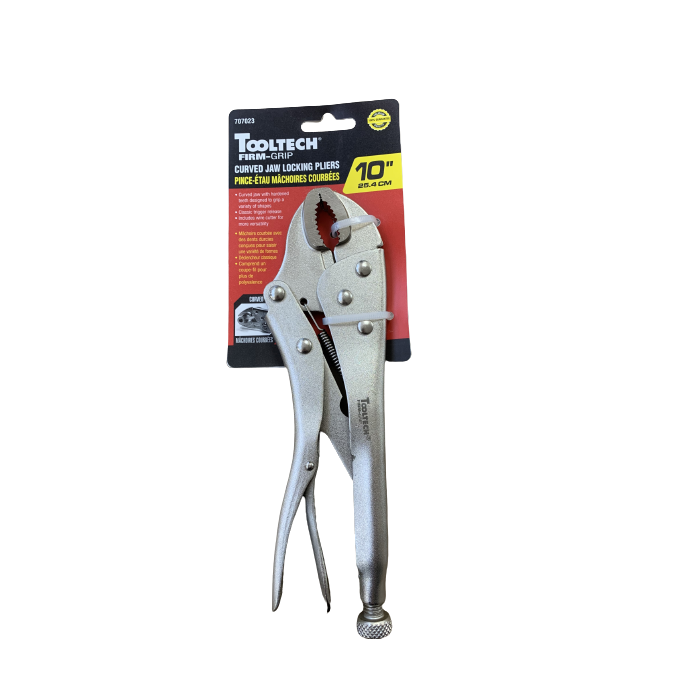 Pliers Curved Jaw Locking 10in