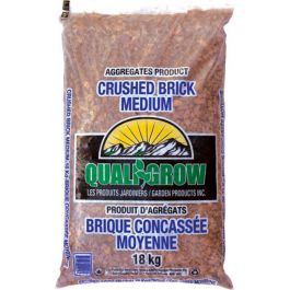 Crushed Red Brick 18kg 1"